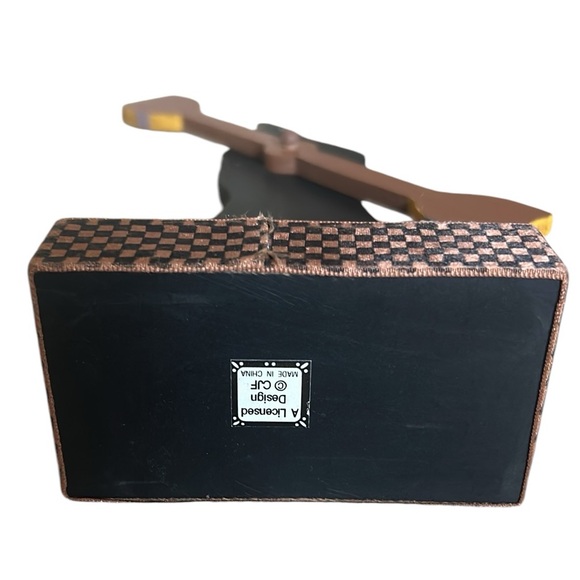 Vintage Standing Halloween Wooden Witch Table Decoration with Spinning Broom - Picture 5 of 7